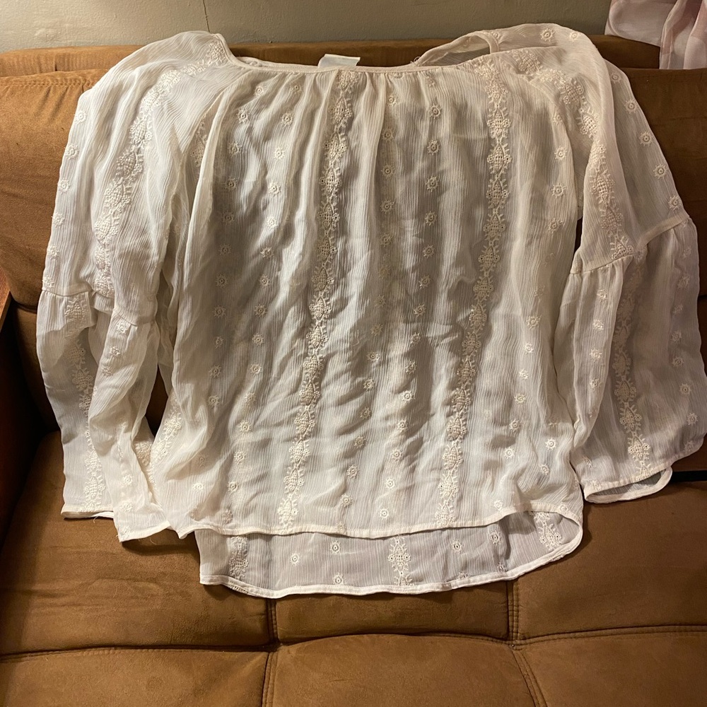 Sheer blouse, used,good condition